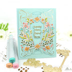 Wildflower Wreath Die
