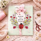 Wildflower Wreath Die