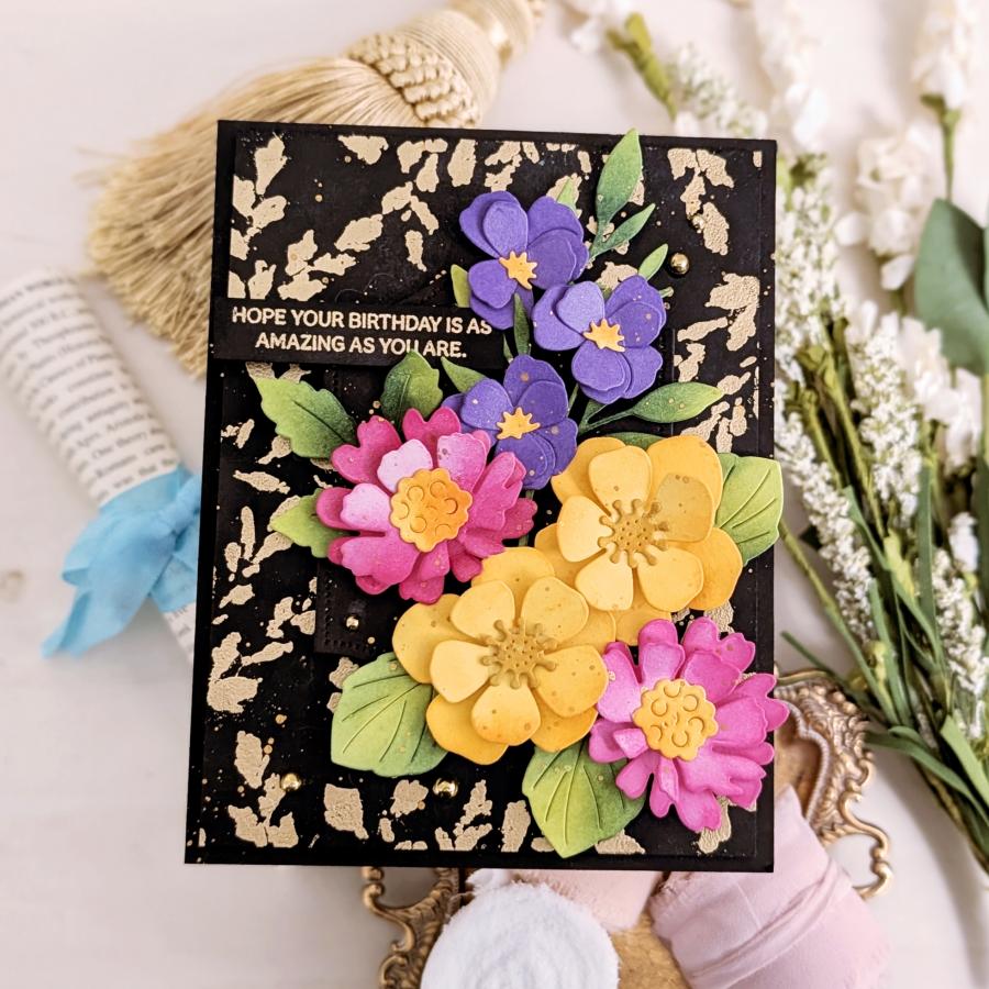 Into the Blooms: Pressed Flowers Die
