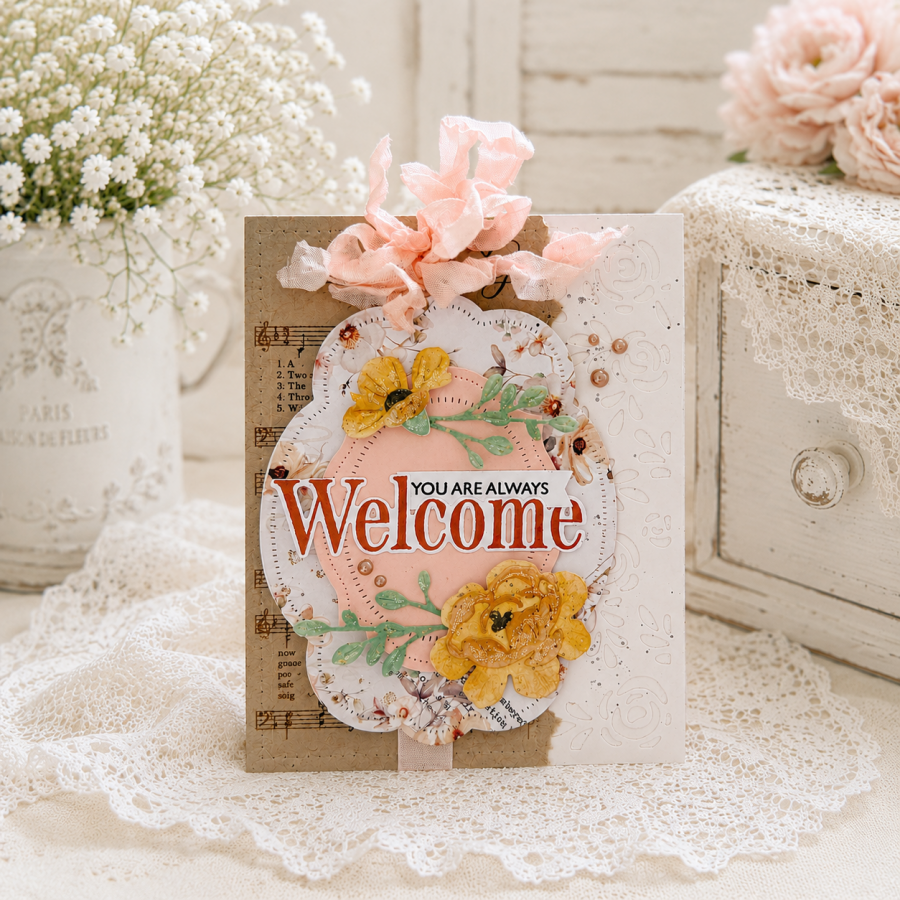 Cover Plate: Gathering Florals Die
