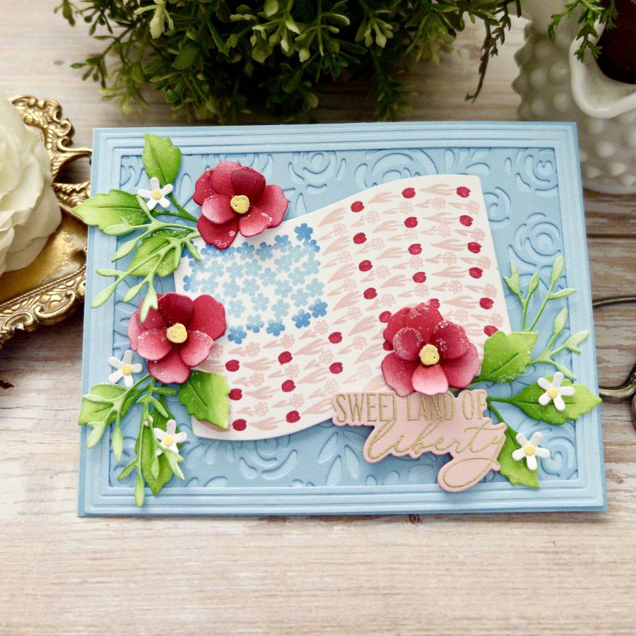 Cover Plate: Gathering Florals Die