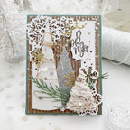 Cascading Dots Hot Foil Plate