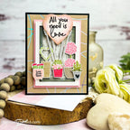 Delicate Circles Hot Foil Plate