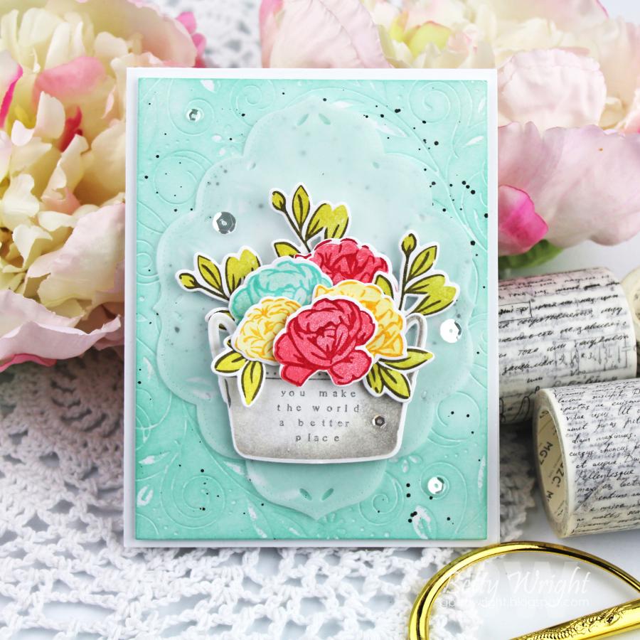 Ornate Swirls Hot Foil Plate