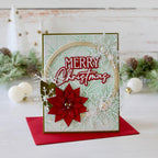 Merry Christmas Hot Foil Plate + Coordinating Die