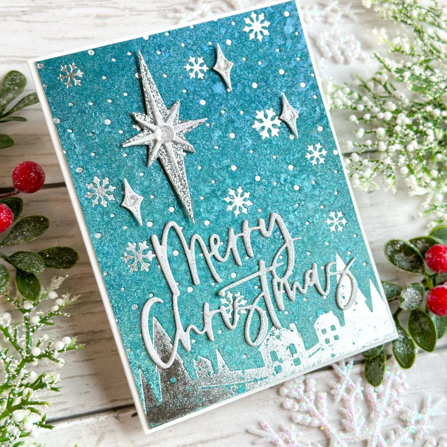 Peace on Earth Hot Foil Plate