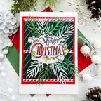 Diagonal Stripes Hot Foil Plate