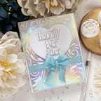 Ornamental Swirl Hot Foil Plate
