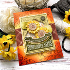 Fall Harvest Hot Foil Plate