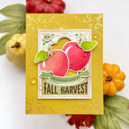 Fall Harvest Hot Foil Plate