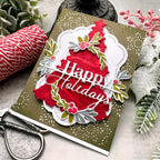 Sparkling Tree Hot Foil Plate + Coordinating Die