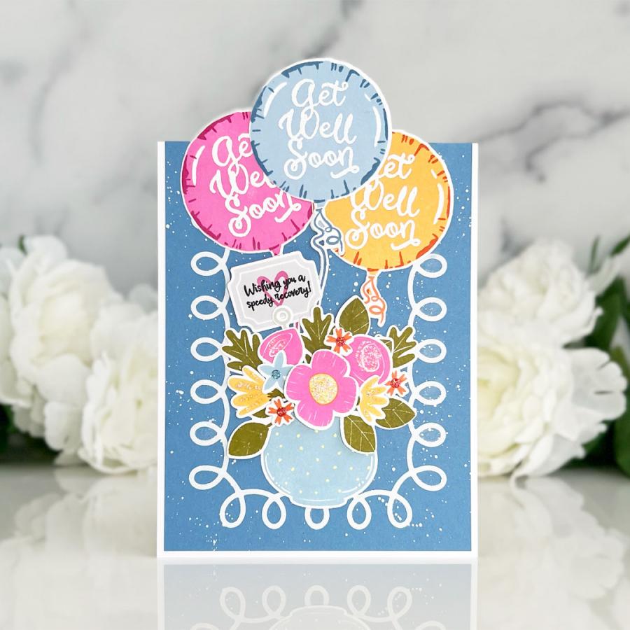 Perfectly Coiled: Rectangle Hot Foil Plate