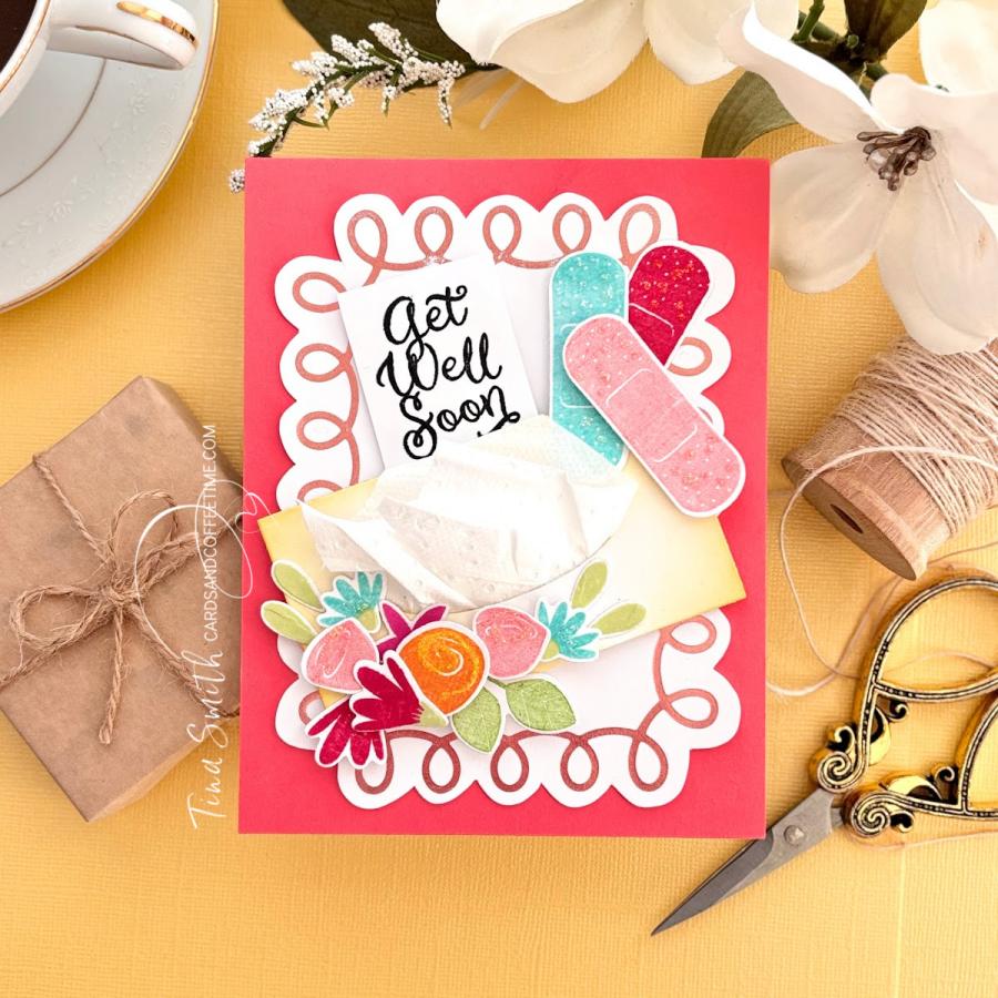 Perfectly Coiled: Rectangle Hot Foil Plate