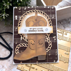 Home on the Range Hot Foil Plate