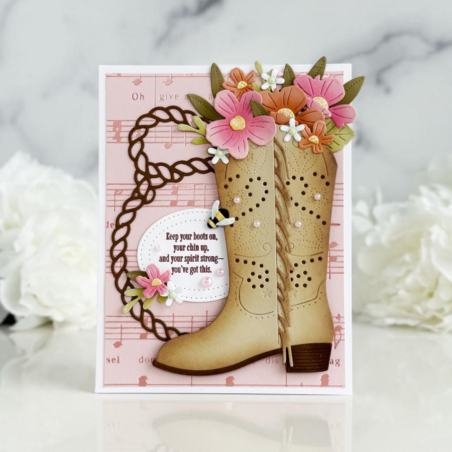 Home on the Range Hot Foil Plate