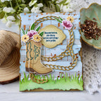 Home on the Range Hot Foil Plate