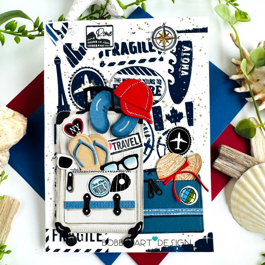 Well Traveled Hot Foil Plate