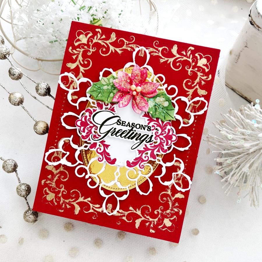 Merry Motifs Hot Foil Plate