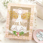Silent Night Hot Foil Plate