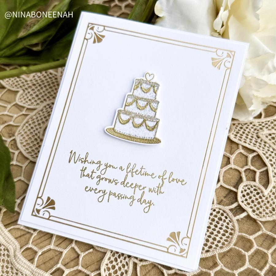 Deco Framework Hot Foil Plate Die