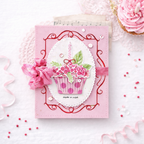 Filigree Frame Hot Foil Plate