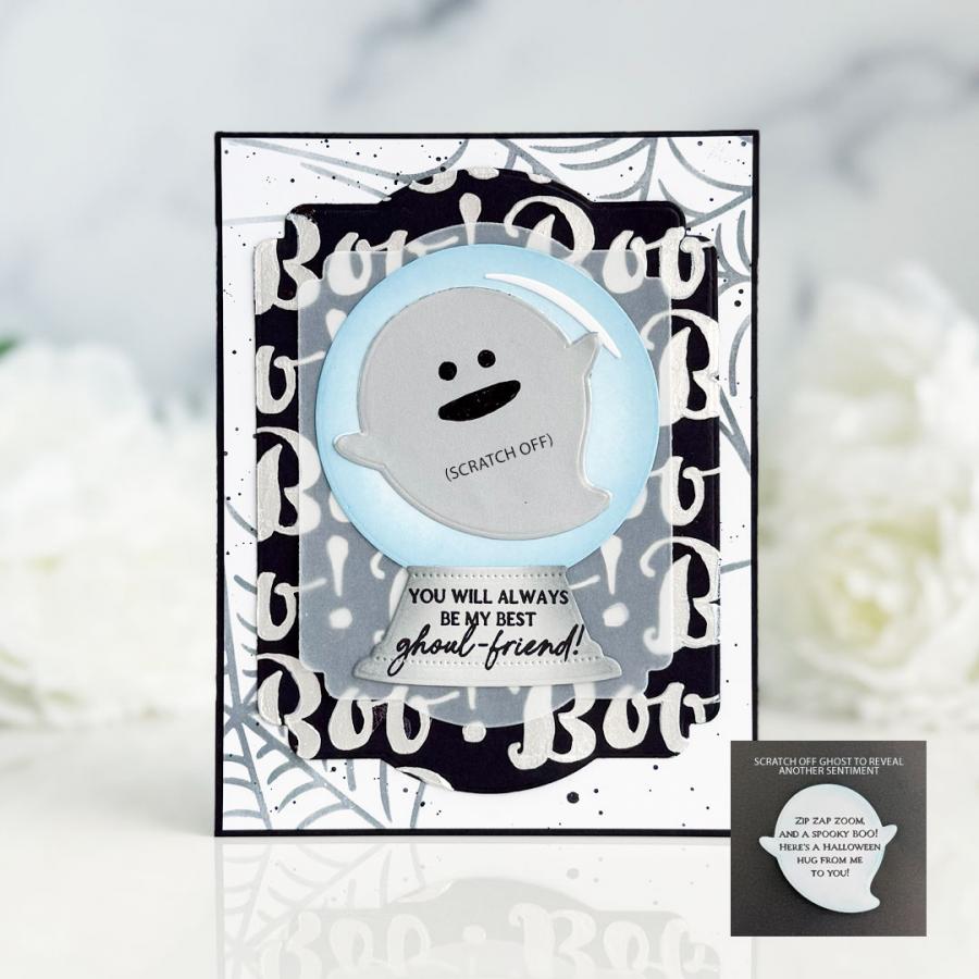 Silhouette Scratch-Off Sticker Sheets - Silver (5 sheets)