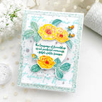 Script Background Stencil Collection (set of 2)