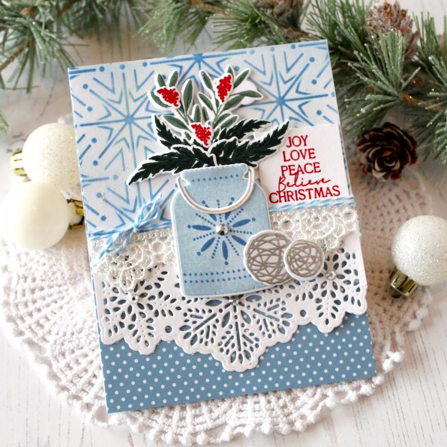 Spectacular Snowflakes Stencil Collection (set of 2)