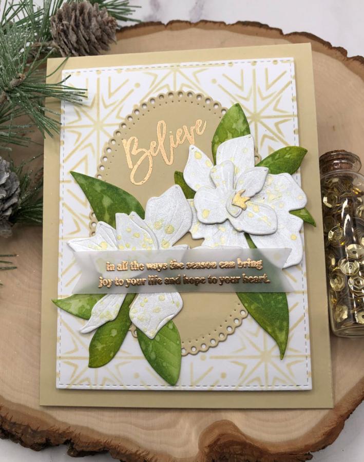 Spectacular Snowflakes Stencil Collection (set of 2)