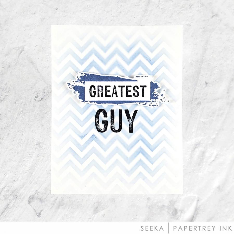 Chevron Stencil Collection - Vertical (set of 2)