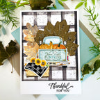 Watercolor Plaid Stencil Collection (set of 4)