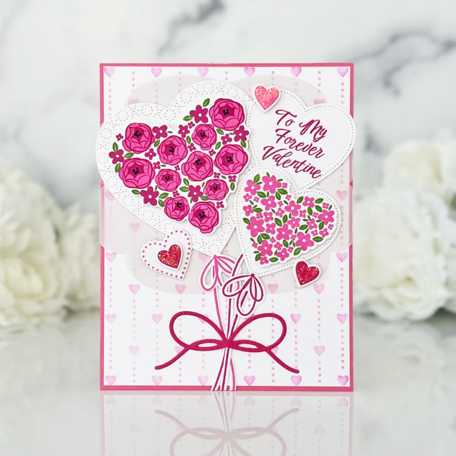 Open Your Heart Stencil Collection (set of 2)