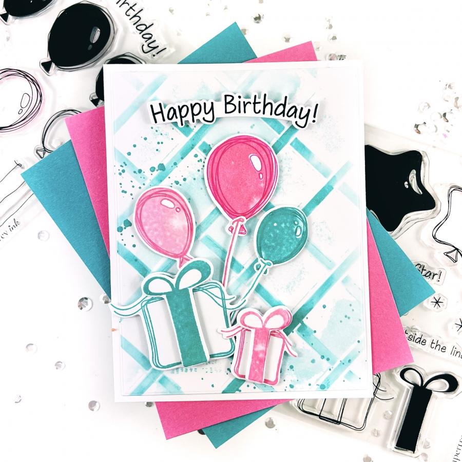 Perfect Present Stencil Collection (set of 4)