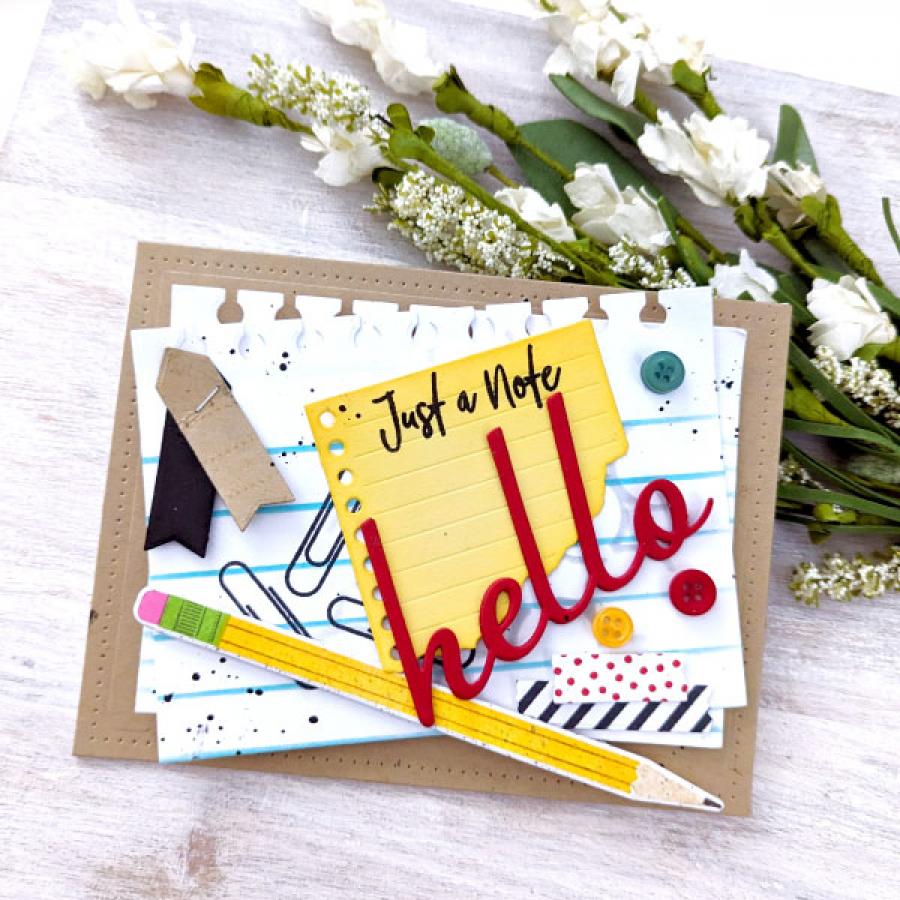 Just Notes Stencil Collection (set of 4)