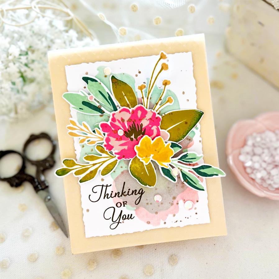 Watercolor Wonderful Stencil Collection (set of 3)