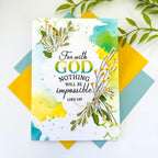 Watercolor Wonderful Stencil Collection (set of 3)