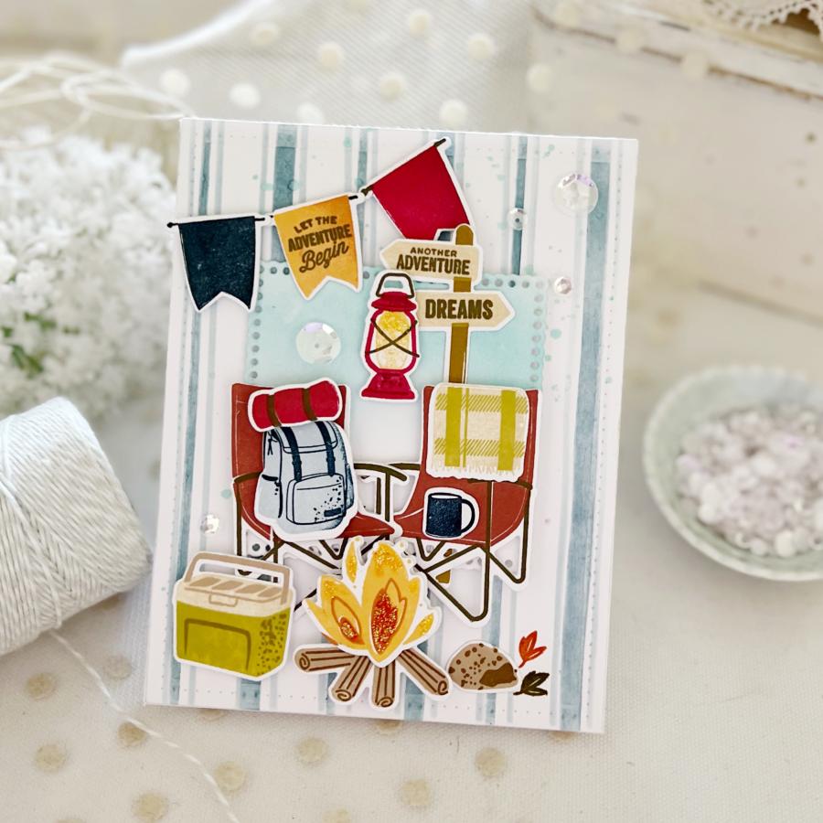 Playful Stripes Stencil Collection (set of 2)