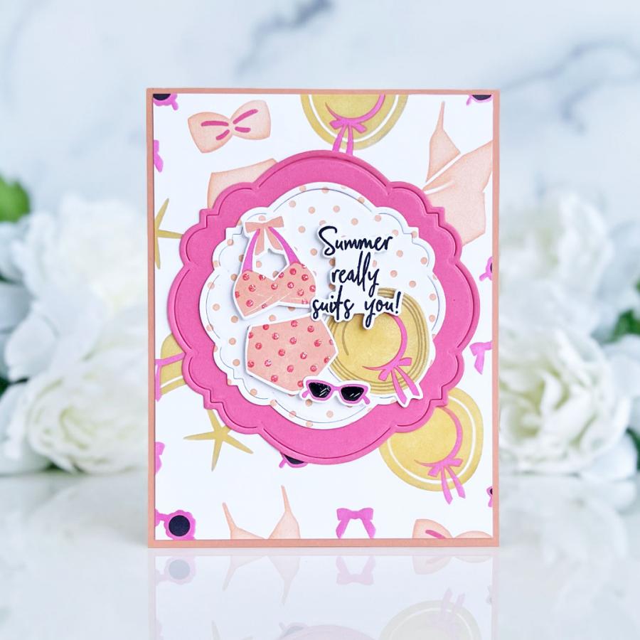 Suited for Summer Stencil Collection (set of 5)