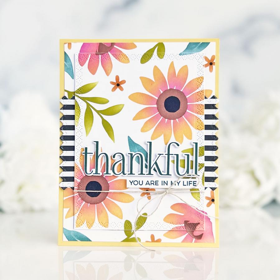 Sunflower Garden Stencil Collection (set of 6)