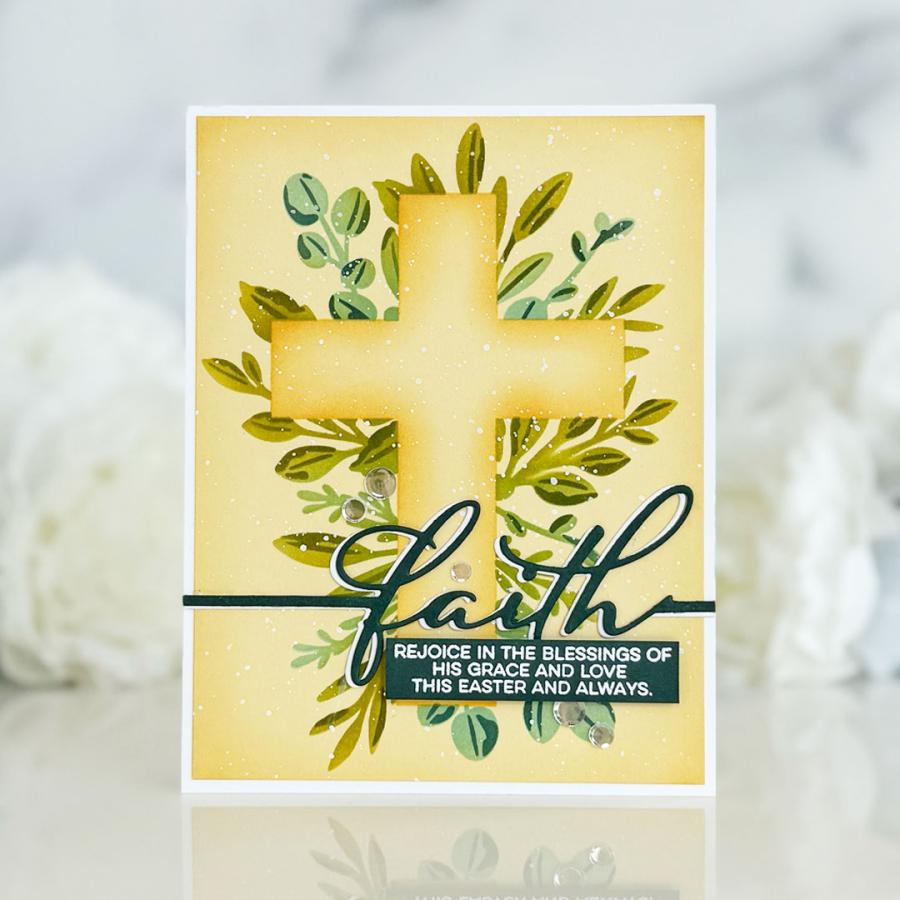 Flourished in Faith Stencil Collection (set of 3)