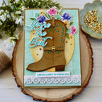 In Stitches: Cowboy Boot Stencil Collection (set of 3)