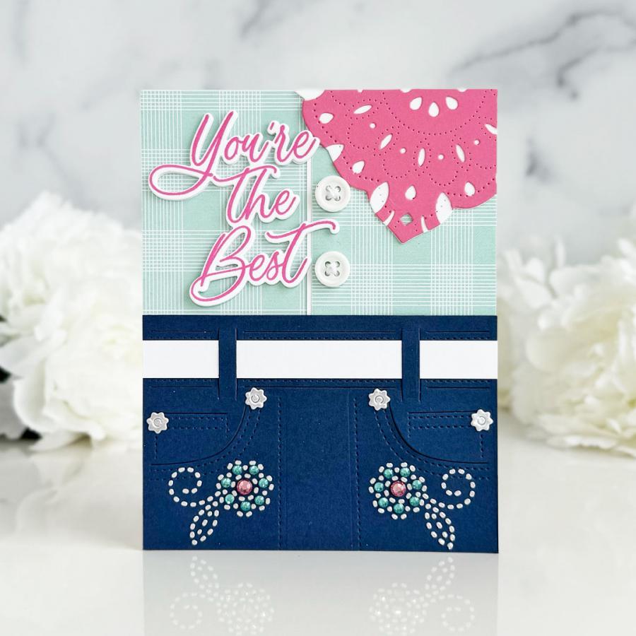 Jean Pocket Embellishments Stencil Collection (set of 4)