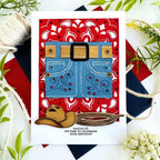 Jean Pocket Embellishments Stencil Collection (set of 4)
