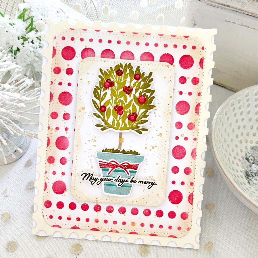 Dotted Lines Stencil Collection (set of 4)