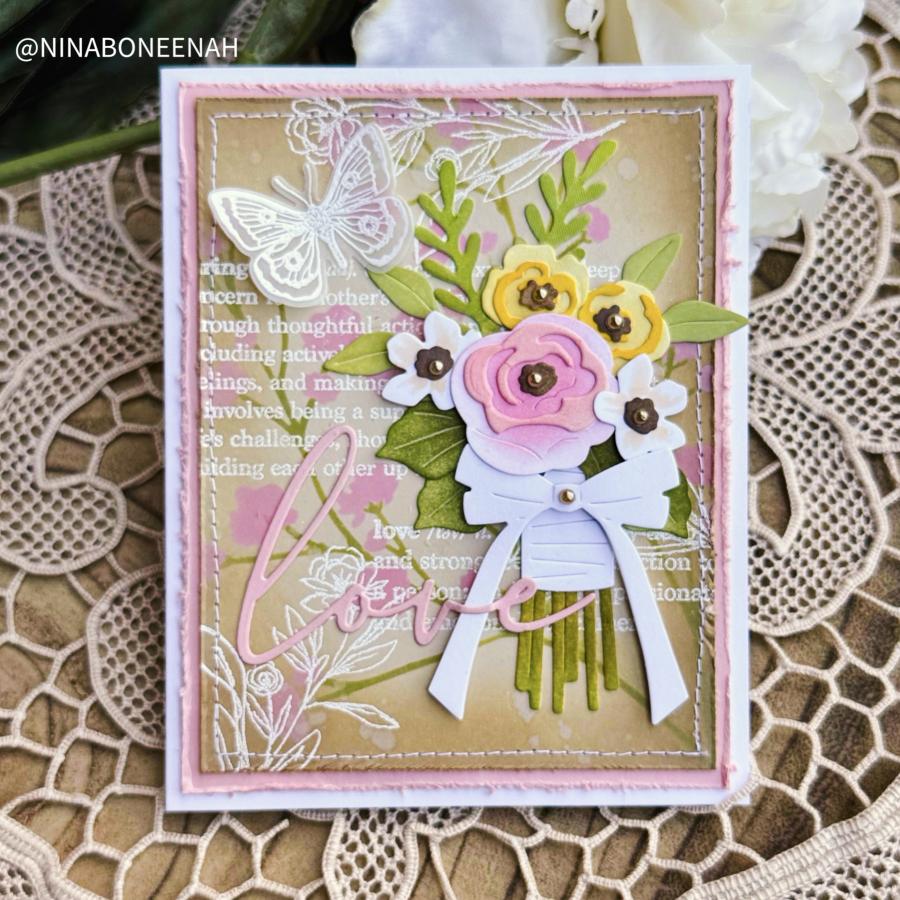Baby's Breath Stencil Collection (set of 3)