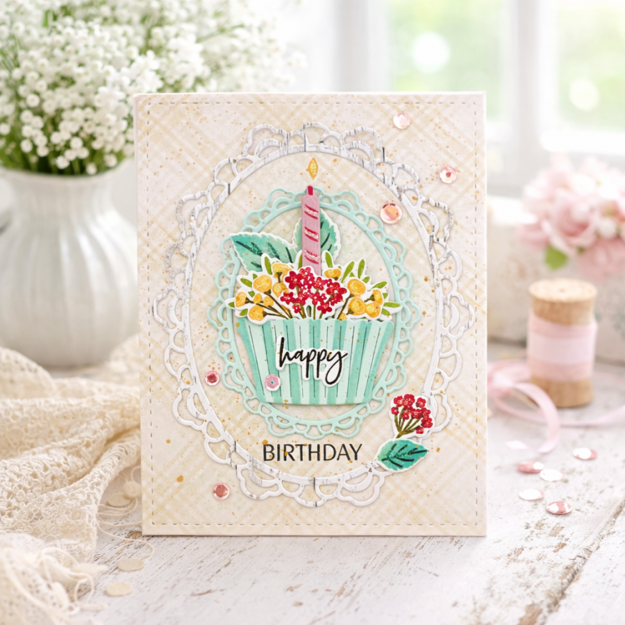 Floral Confections Stencil Collection (set of 4)