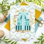 Dotted Diamonds Stencil Collection (set of 3)